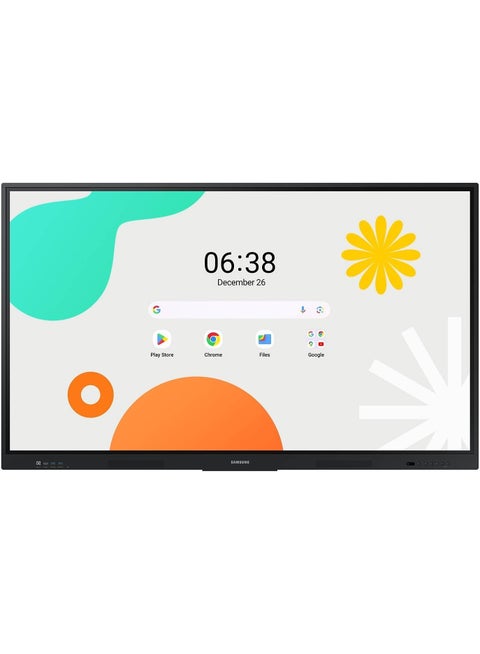 65" WAF Series 4K UHD Interactive Display with Android OS & EDLA Certification – LH65WAFWLGCXZA black
