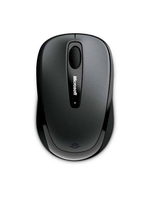 Microsoft Wireless Optical 3-Button Scroll Wheel Mouse Piano 2000 Black  - Image 1