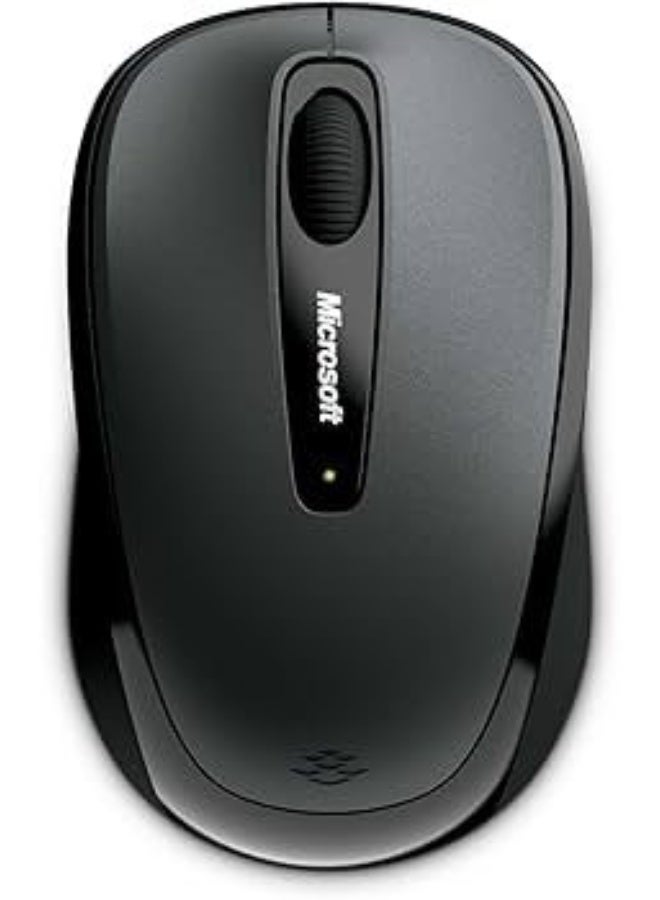 Microsoft Wireless Optical 3-Button Scroll Wheel Mouse Piano 2000 Black  - Image 2