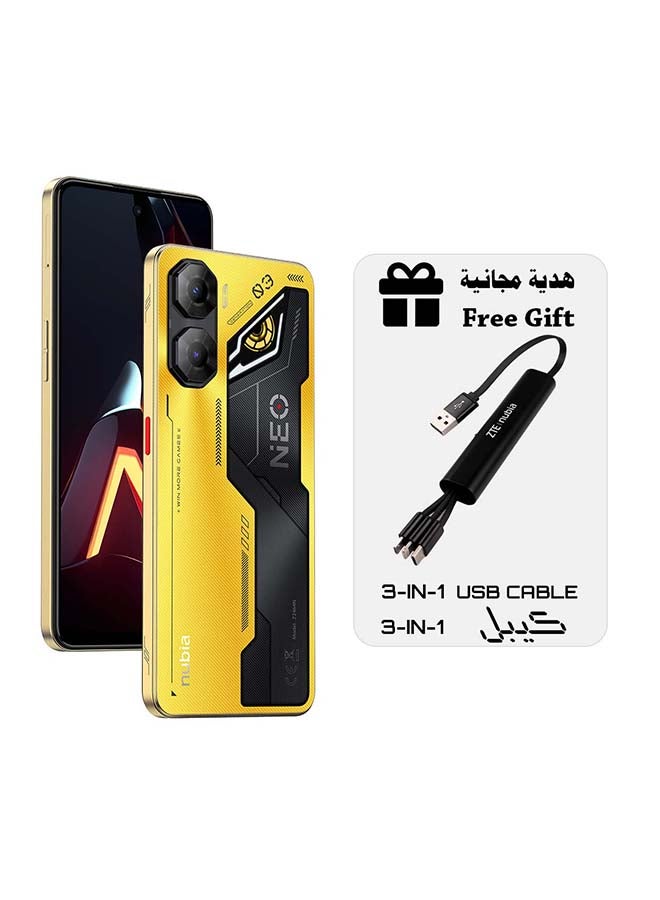 nubia Neo 3 5G 20GB RAM 256GB 6.8-Inch Titanium Gold - Middle East Version