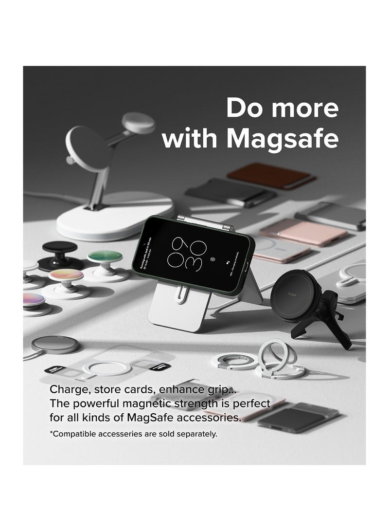 Ringke Onyx Magnetic [Compatible with MagSafe] Designed for Google Pixel 9 Pro Case, Anti-Fingerprint Technology Prevents Oily Smudges Non-Slip Enhanced Grip Precise Cutouts for Camera MAGNETIC DARK GREEN - Image 3