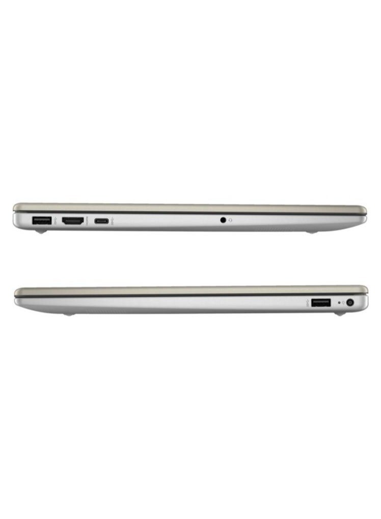 HP - 15-fd0366nia Laptop With 15.6-Inch FHD Display, Core i5-1334U Processor/8GB RAM/512GB SSD/2GB NVIDIA GeForce MX570 Graphics Card/Windows 11 English Warm Gold - Image 1