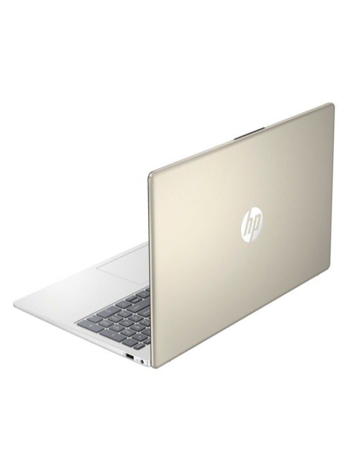 HP - 15-fd0366nia Laptop With 15.6-Inch FHD Display, Core i5-1334U Processor/8GB RAM/512GB SSD/2GB NVIDIA GeForce MX570 Graphics Card/Windows 11 English Warm Gold - Image 1
