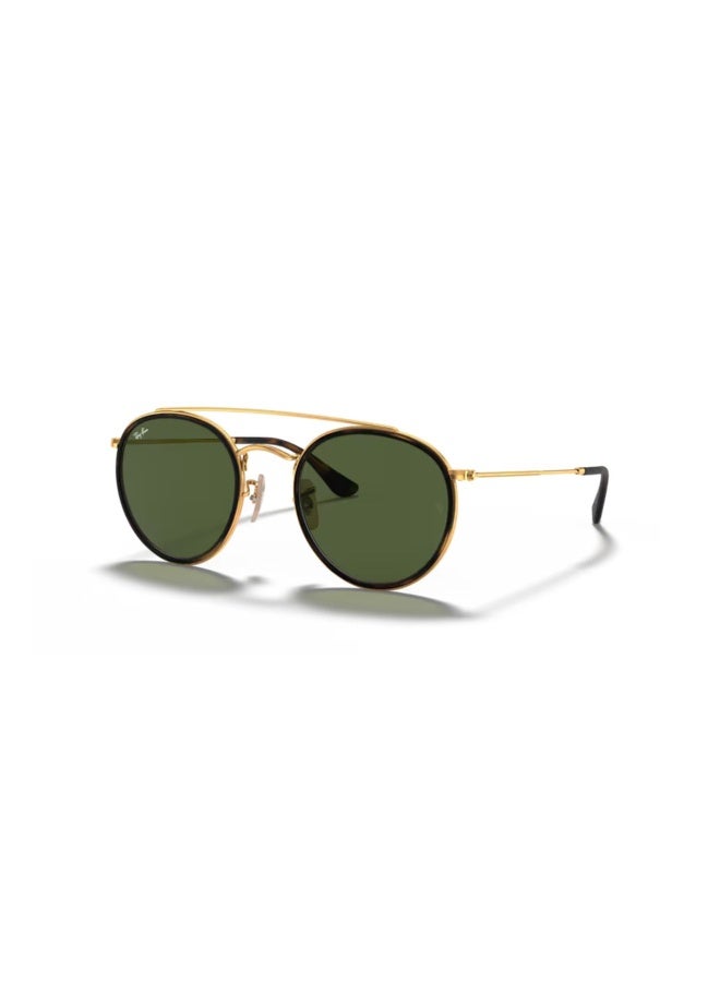 راي بان Unisex ROUND  SUNGLASSES- RB 3647N - lense size:51mm - ARISTA - Image 1