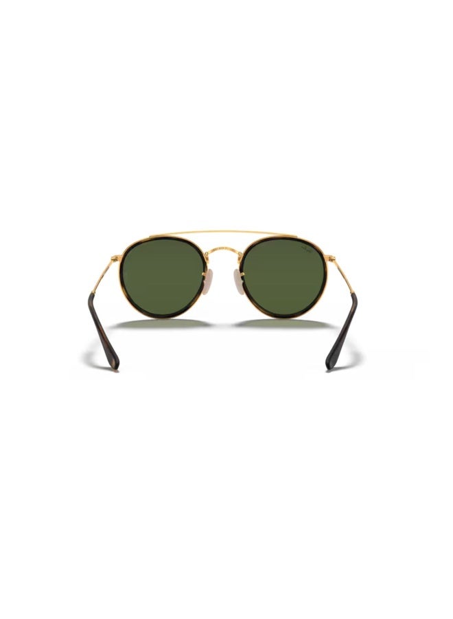 راي بان Unisex ROUND  SUNGLASSES- RB 3647N - lense size:51mm - ARISTA - Image 3