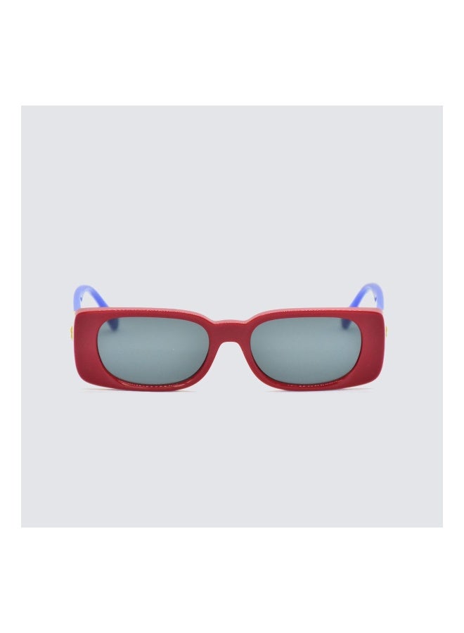 VERSACE KIDS Unisex RECTANGLE  SUNGLASSES- VK 4003U - lense size:47mm - RED - Image 1