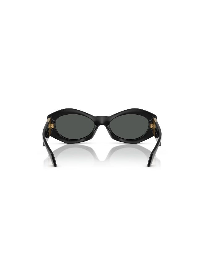 VERSACE Women's Woman IRREGULAR  SUNGLASSES- VE 4466U - lense size:54mm - BLACK - Image 3