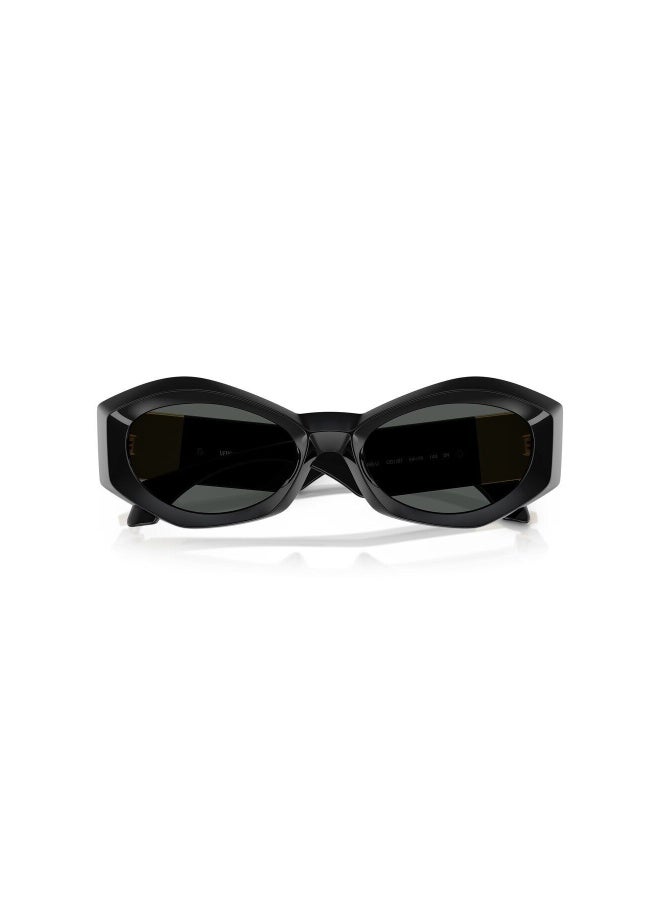 VERSACE Women's Woman IRREGULAR  SUNGLASSES- VE 4466U - lense size:54mm - BLACK - Image 5