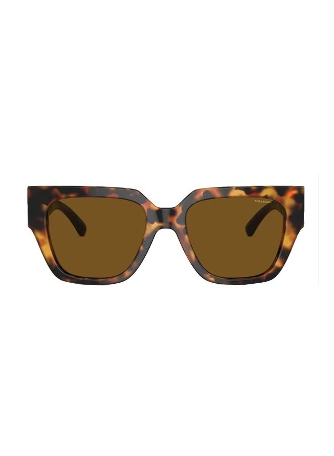 VERSACE Women's Woman SQUARE  SUNGLASSES- VE 4409 - lense size:53mm - HAVANA - Image 2