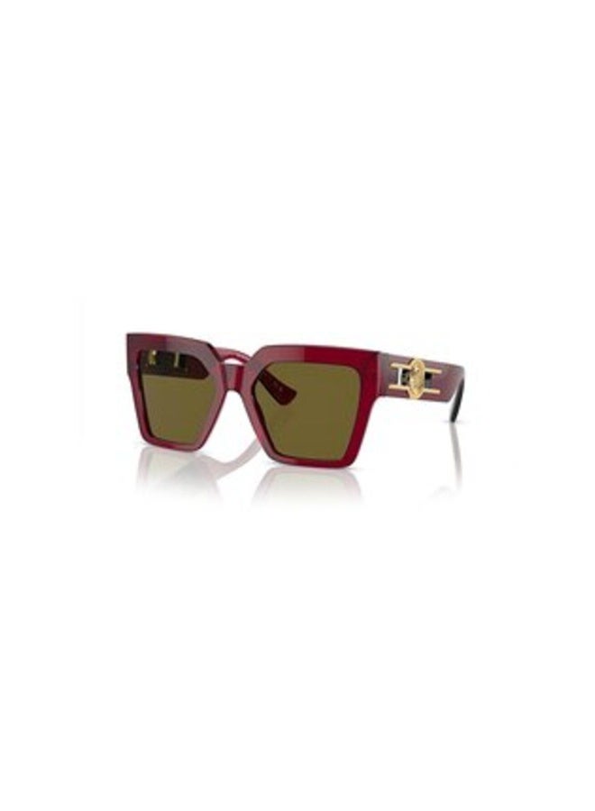 VERSACE Women's Woman BUTTERFLY  SUNGLASSES- VE 4458 - lense size:54mm - BORDEAUX - Image 1
