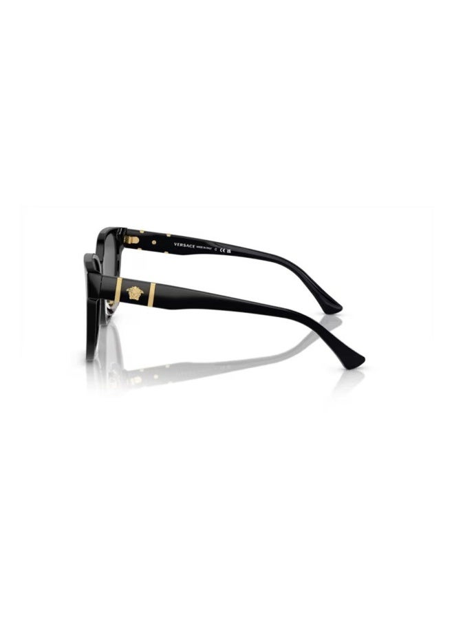 VERSACE Women's Woman SQUARE  SUNGLASSES- VE 4460D - lense size:57mm - BLACK - Image 2