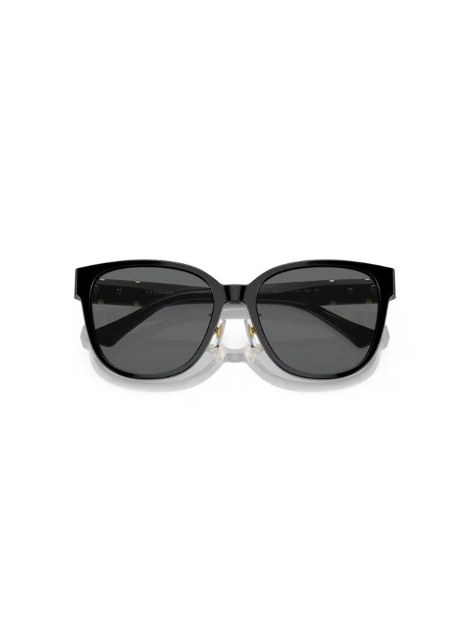 VERSACE Women's Woman SQUARE  SUNGLASSES- VE 4460D - lense size:57mm - BLACK - Image 5