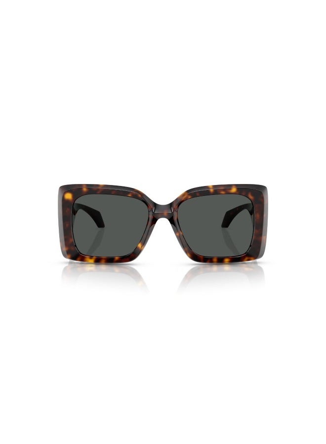 VERSACE Women's Woman IRREGULAR  SUNGLASSES- VE 4467U - lense size:54mm - HAVANA - Image 4