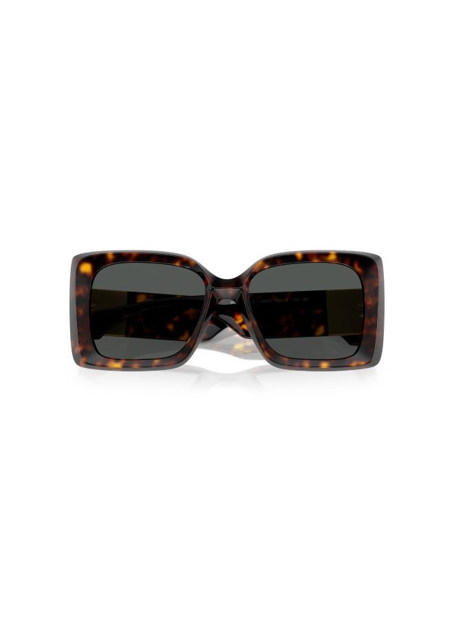 VERSACE Women's Woman IRREGULAR  SUNGLASSES- VE 4467U - lense size:54mm - HAVANA - Image 5