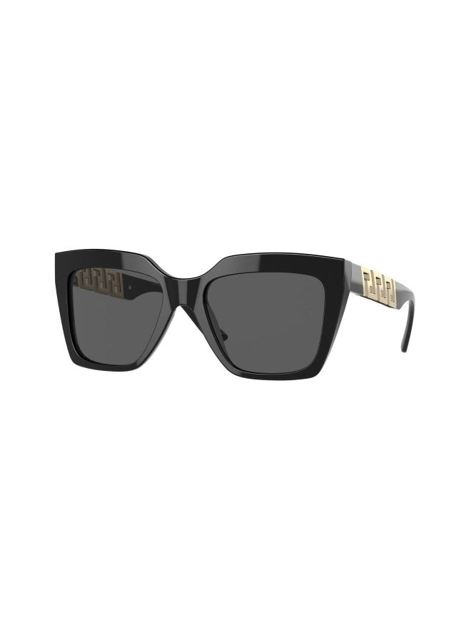 VERSACE Women's Woman SQUARE  SUNGLASSES- VE 4418 - lense size:56mm - BLACK - Image 1