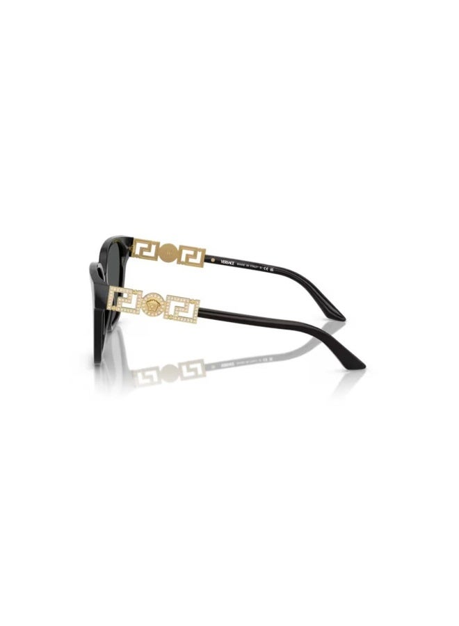 VERSACE Women's Woman BUTTERFLY  SUNGLASSES- VE 4471B - lense size:56mm - BLACK - Image 2