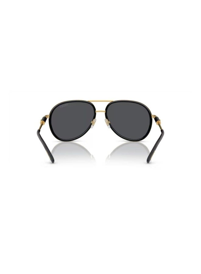 VERSACE Women's Woman PILOT  SUNGLASSES- VE 2260 - lense size:60mm - BLACK - Image 3