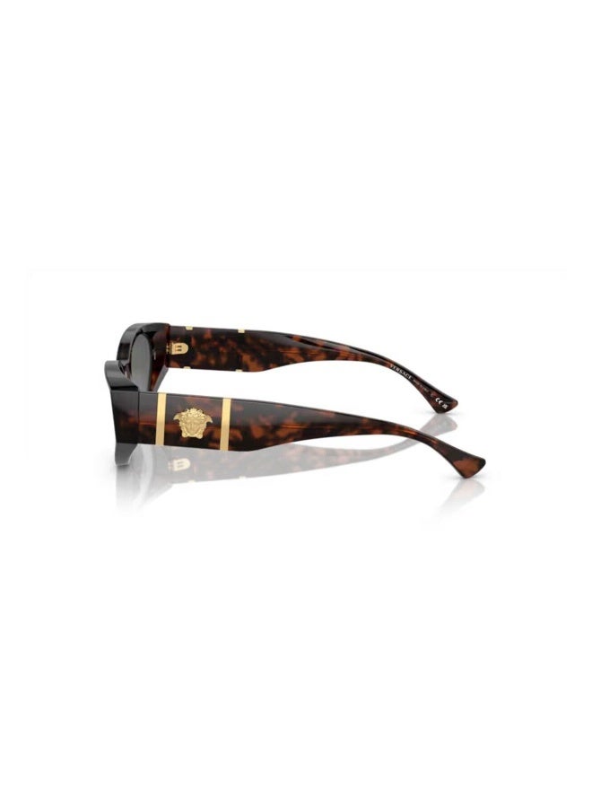 VERSACE Women's Woman CAT EYE  SUNGLASSES- VE 4454 - lense size:55mm - HAVANA - Image 2