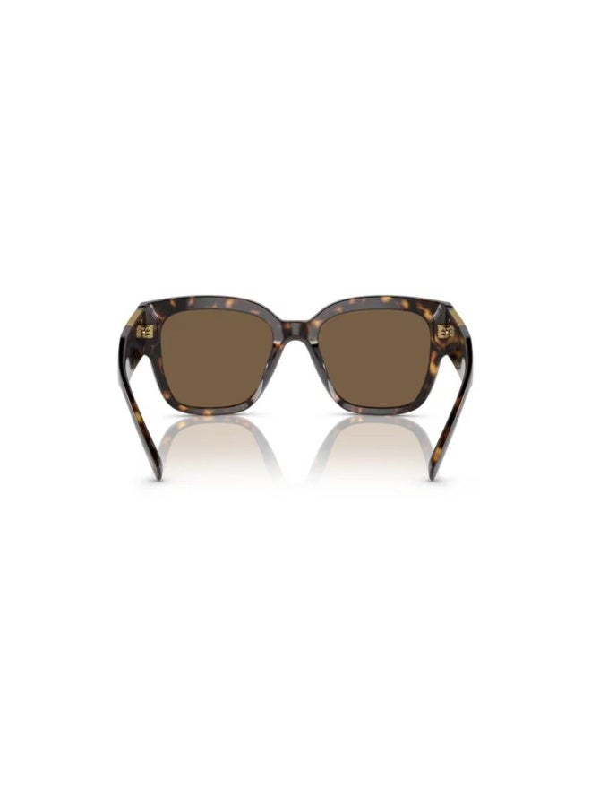 VERSACE Women's Woman PILLOW  SUNGLASSES- VE 4437U - lense size:54mm - HAVANA - Image 3
