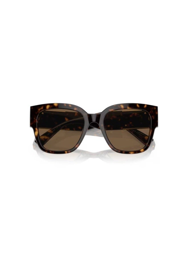 VERSACE Women's Woman PILLOW  SUNGLASSES- VE 4437U - lense size:54mm - HAVANA - Image 5