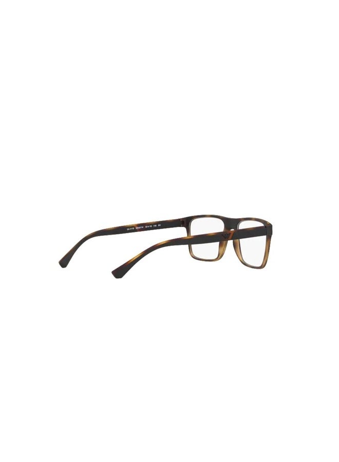 امبوريو ارماني Men's Man RECTANGLE  SUNGLASSES- EA 4115 - lense size:54mm - MATTE HAVANA - Image 3