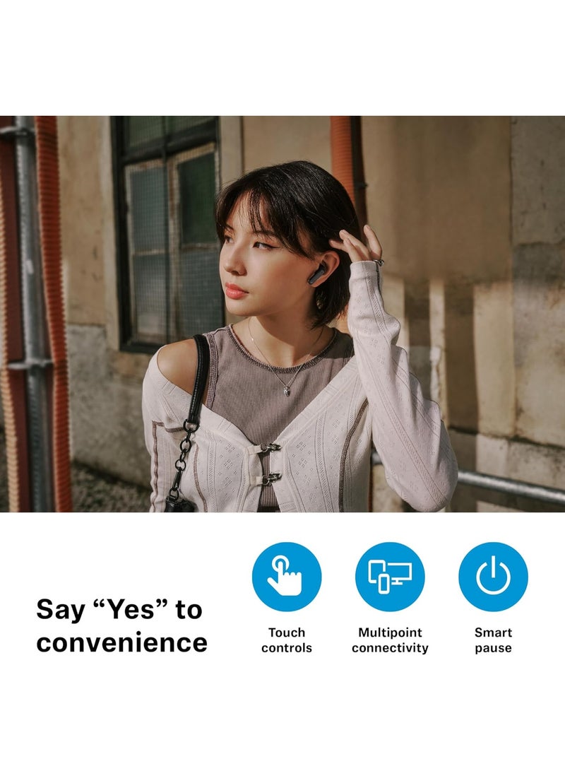 سنهيسر سماعات أذن وايرلس ACCENTUM مفتوحة - تصميم مفتوح - صوت ديناميكي، بلوتوث 5.3 ومقاومة لرش الماء IPX4 - عمر بطارية 24 ساعة - شحن USB-C - Image 2