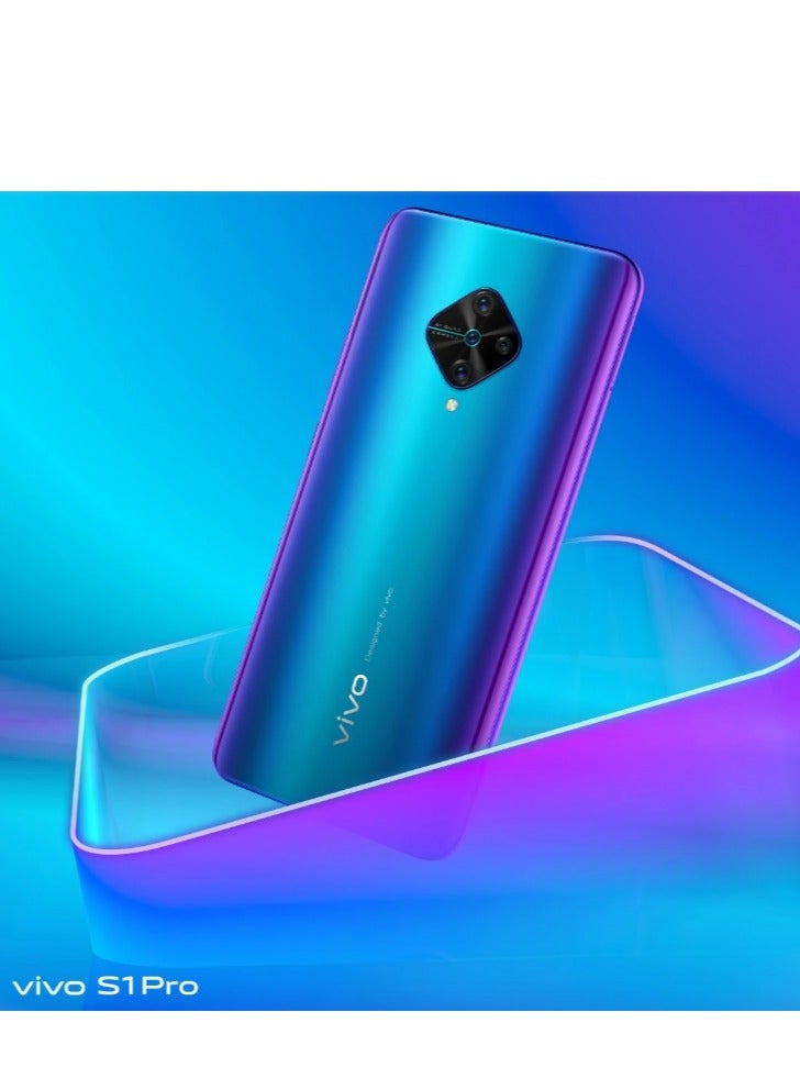 vivo S1 Pro Dual SIM Nebula Blue 8GB RAM 128GB 4G LTE - International Version  - Image 5
