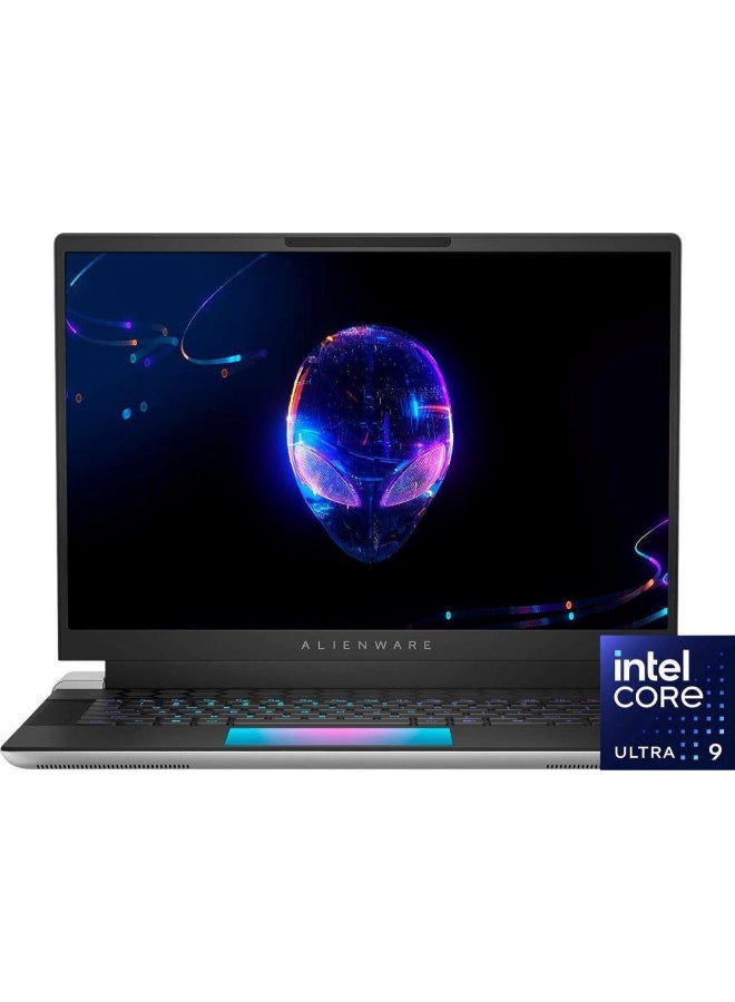 DELL Alienware  x16 R2 Gaming Laptop With 16-Inch Full HD Display, Core Ultra 9 185H Processor/32GB RAM/1TB SSD/NVIDIA GeForce RTX 4070 Graphics/Windows 11 Pro English/Arabic Lunar Silver  - Image 1