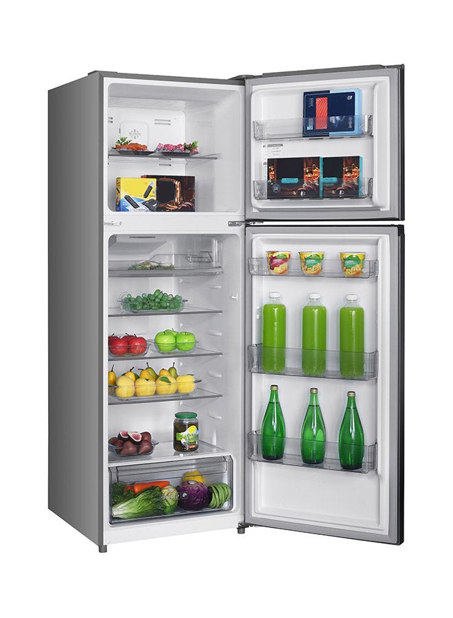SUPER GENERAL 410L Gross & 334L Net Capacity Double Door Top Mount Refrigerator with LED Lighting, No Frost, Glass Shelves (Tempered), Quiet Operation SGR415IE Inox - Image 4