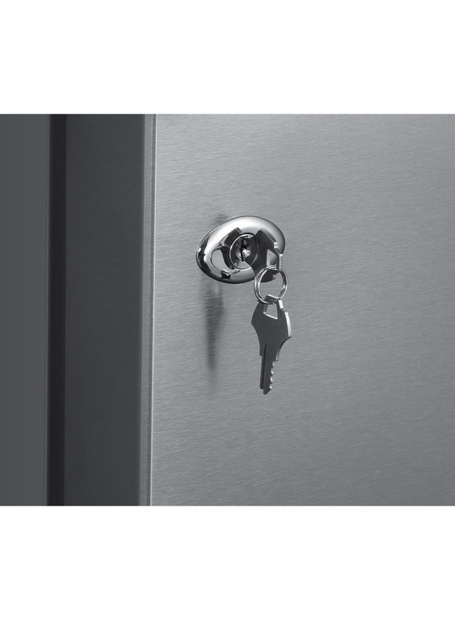 SUPER GENERAL 410L Gross & 334L Net Capacity Double Door Top Mount Refrigerator with LED Lighting, No Frost, Glass Shelves (Tempered), Quiet Operation SGR415IE Inox - Image 5