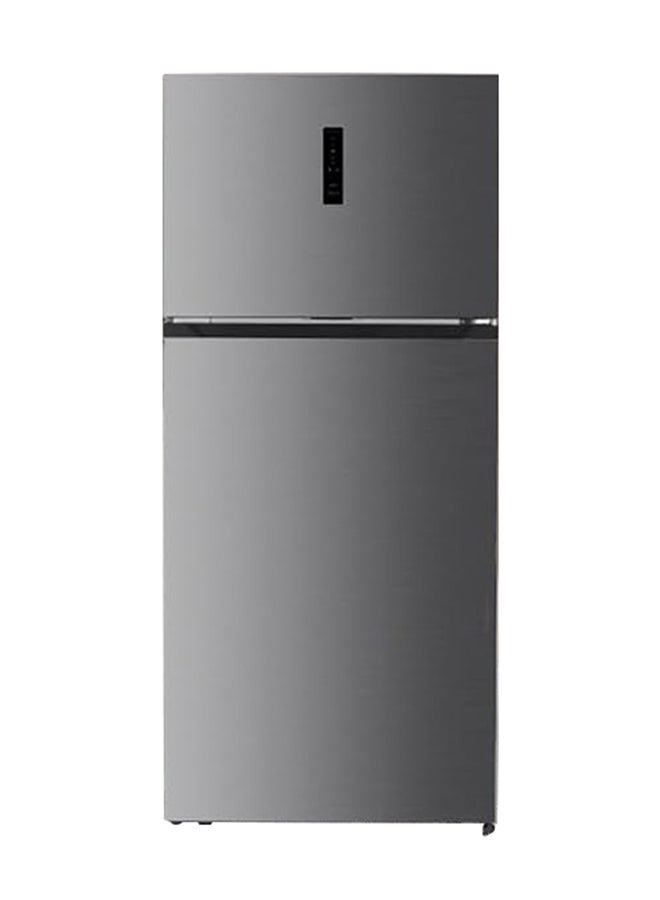 SUPER GENERAL 510L Gross & 415L Net Capacity Double Door Top-Mount Refrigerator-Freezer, No Frost, Glass Shelves (Tempered), Quiet Operation SGR515IE Inox  - Image 1