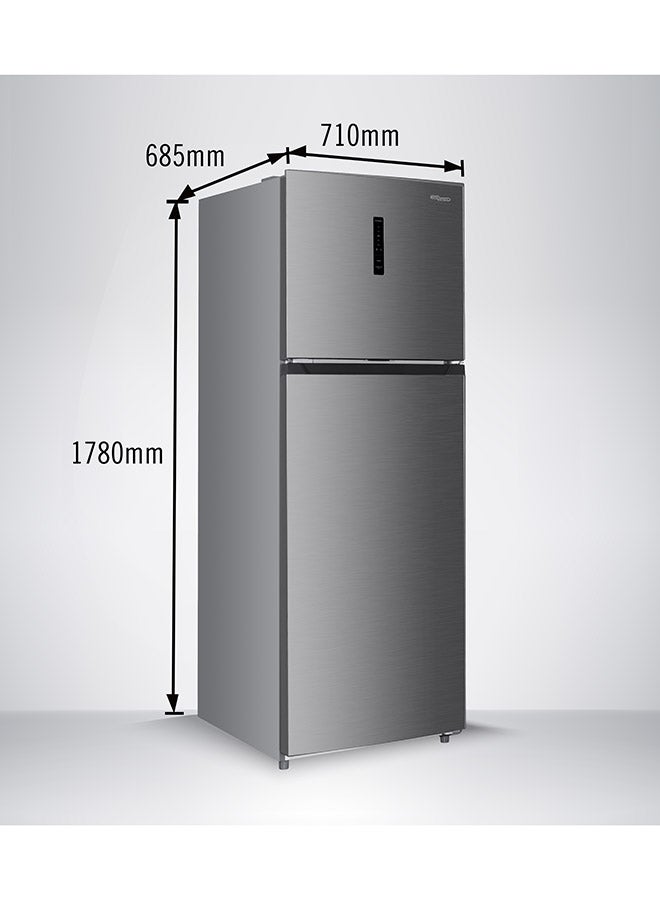 سوبر جنرال ثلاجة فريزر مزدوجة الباب بسعة 510 لتر إجمالي و 415 لتر صافي، بدون صقيع، رفوف زجاجية (مقواة)، تشغيل هادئ - Image 5