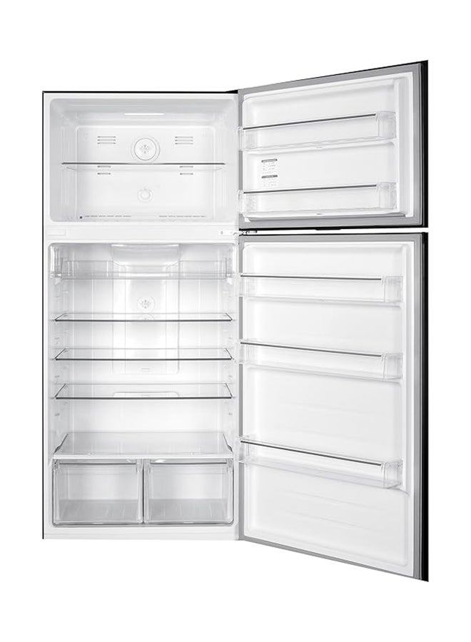 SUPER GENERAL 700L Gross & 528L Net Capacity Double Door Top Mount Refrigerator with Digital Control with Temperature Display, Total No Frost, Twist Ice Maker, Inverter Compressor SGR715IE Black Inox  - Image 2