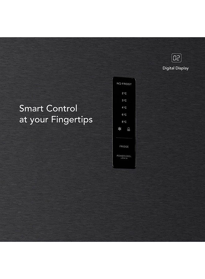 سوبر جنرال ثلاجة مزدوجة الباب بسعة 800 لتر إجمالي و 635 لتر صافي مع تحكم إلكتروني في درجة الحرارة، بدون صقيع، صانع ثلج دوار، ضاغط مزدوج العاكس - Image 5