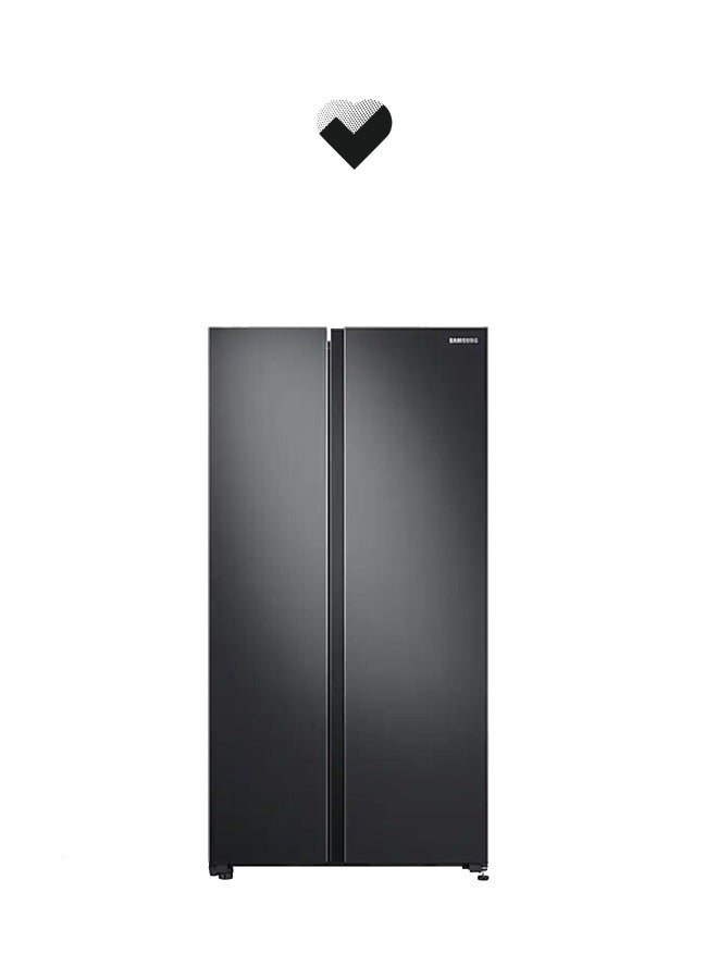 سامسونج Certified Pre Owned - Side By Side With Digital Inverter Technology Refrigerator 647 RS62R5001B4 black - Image 1