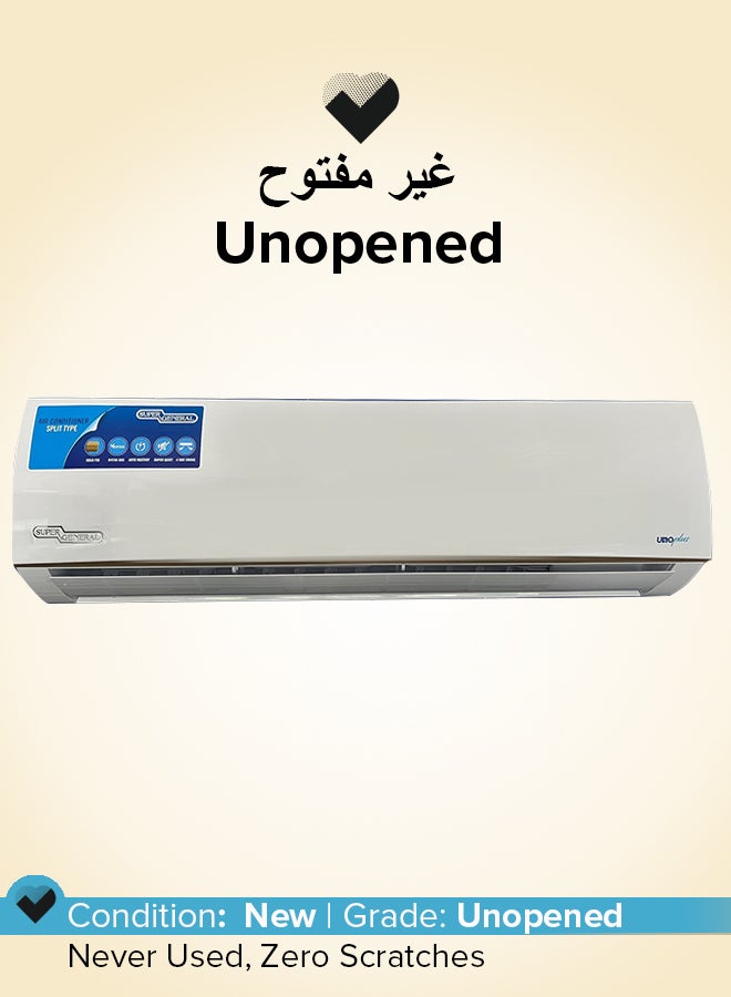 SUPER GENERAL Renewed - 1.5 Ton Split Ac R410Gas With  Rotary Compressor 1500 W ‎SGS181AE white  - Image 1