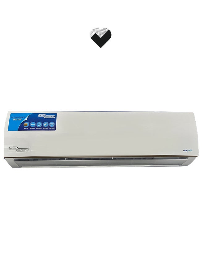SUPER GENERAL Certified Pre Owned - 1.5 Ton Split Ac R410Gas With  Rotary Compressor 1500 W ‎SGS181AE white - Image 1