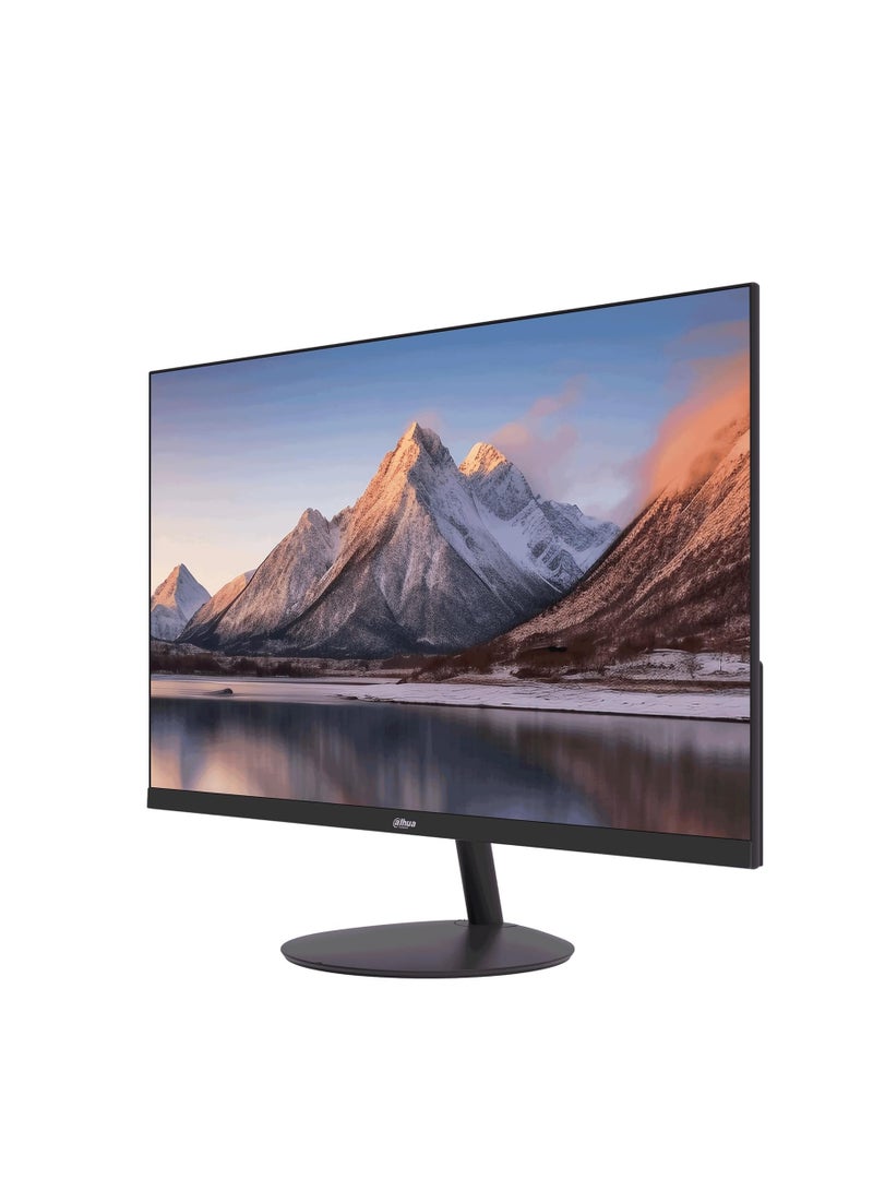 Dahua 22" FHD Monitor – 100Hz, VA Panel, HDMI & VGA, Eye Comfort, Ultra-Slim Design, VESA Mountable Black - Image 2