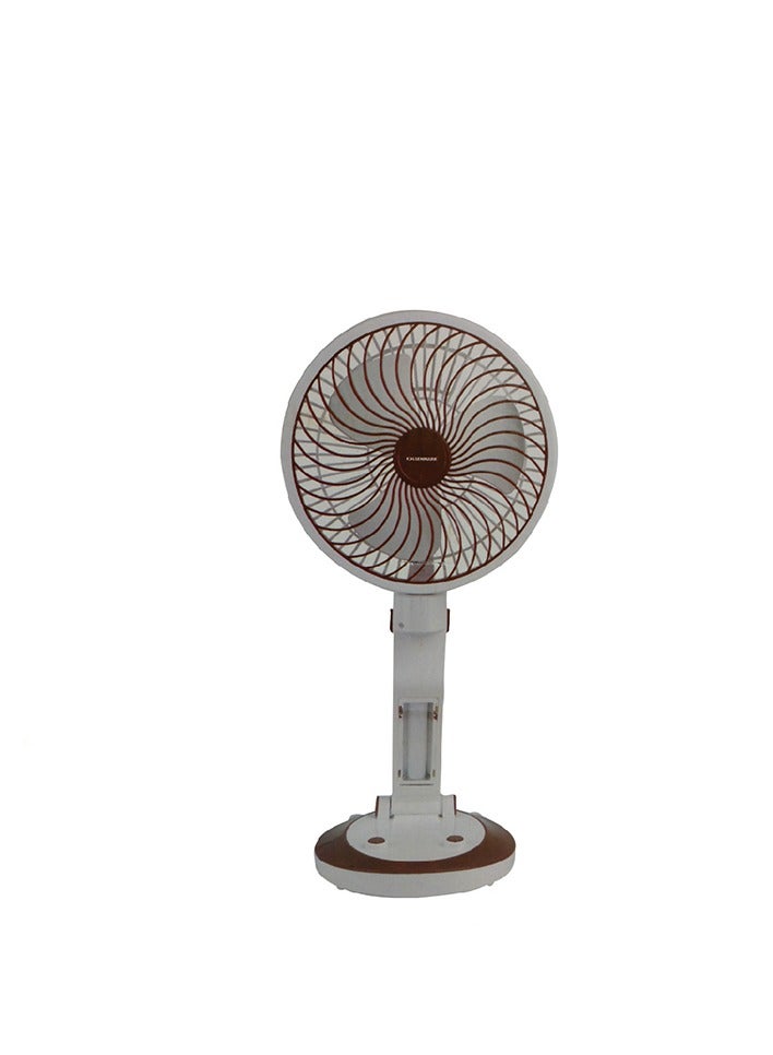 أولسنمارك OMF1735 مروحة قابلة لإعادة الشحن بشفرة 6 بوصات مع ضوء LED وشحن USB