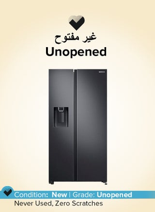Renewed - 617L Net Capacity, Side By Side Digital Inverter Refrigerator RS64R5331B4 Matte Black - pnsku/N70182105V/45/_/1748595087/dfdb5ad7-2795-4f54-9af0-815a26302210