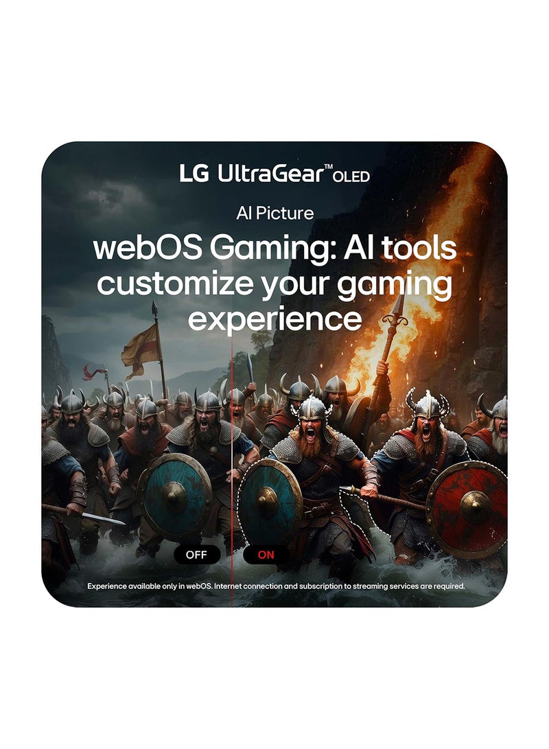 LG 39 inch UltraGear GX9 Curved OLED Gaming Monitor WQHD (3440x1440) 800R OLED Display, 240Hz Refresh Rate, 0.03ms (GtG) Response Time, AMD FreeSync Premium, NVIDIA G-Sync Compatible, HDR10, DCI-P3 98.5% 39GX90SA-W White  - Image 5