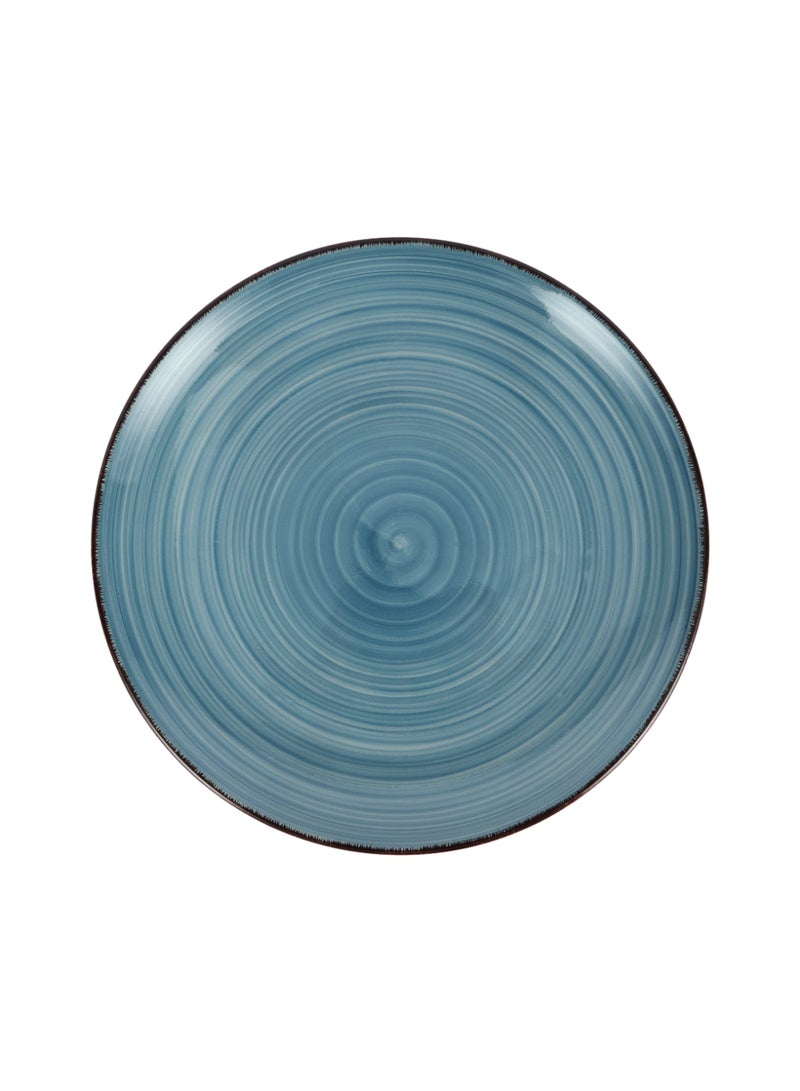رويال فورد 10.5 Inch Stoneware Dinner Plate Blue - Image 1