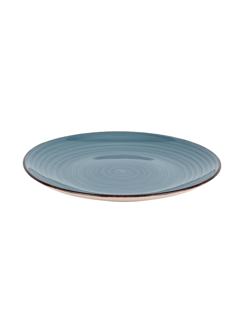 رويال فورد 10.5 Inch Stoneware Dinner Plate Blue - Image 3