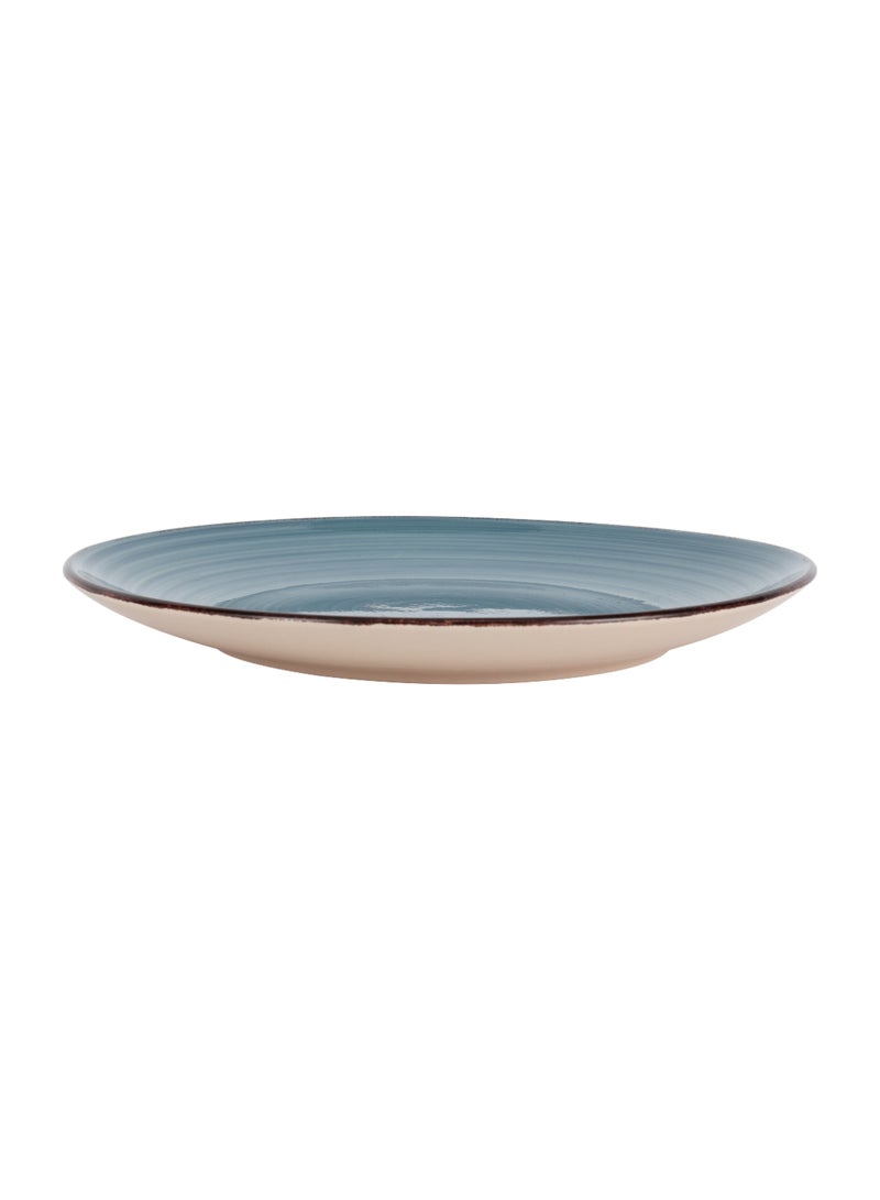 رويال فورد 10.5 Inch Stoneware Dinner Plate Blue - Image 2