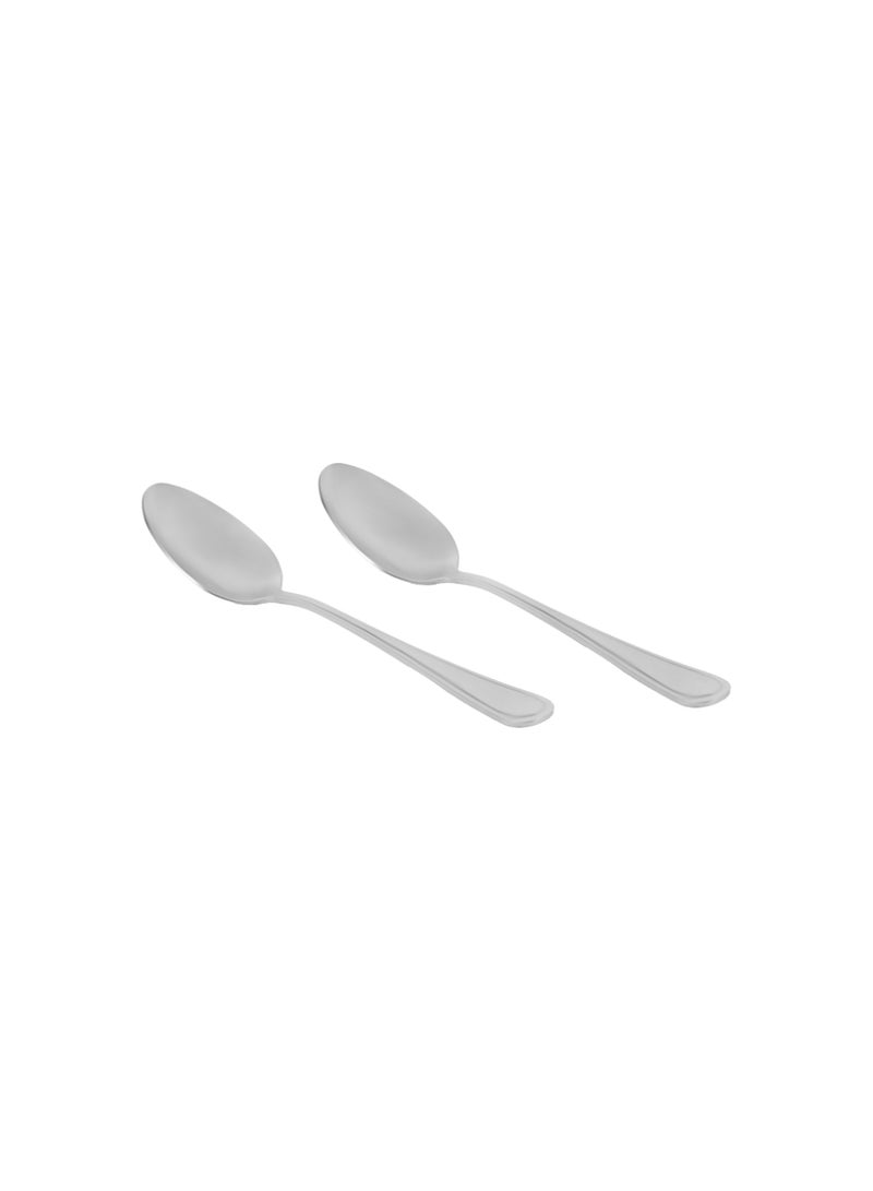 Royalford 2-Piece Table Spoon 20.0 Cm Silver  - Image 1