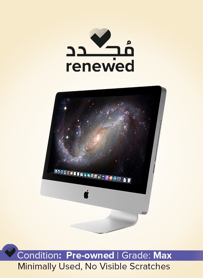 ابل  Renewed - All in One 2011 iMAC (A1311) With 21.5-Inch Full HD Display, Core i5 Processor/Dual Core/8GB RAM/2TB HDD/Intel HD Graphics English Silver - Image 1