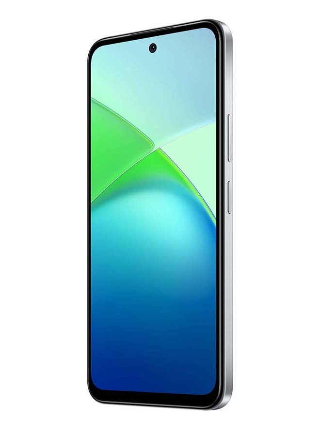 Infinix - Smart 10 Dual SIM  4GB+128GB Titanium Silver - KSA Version - Image 1