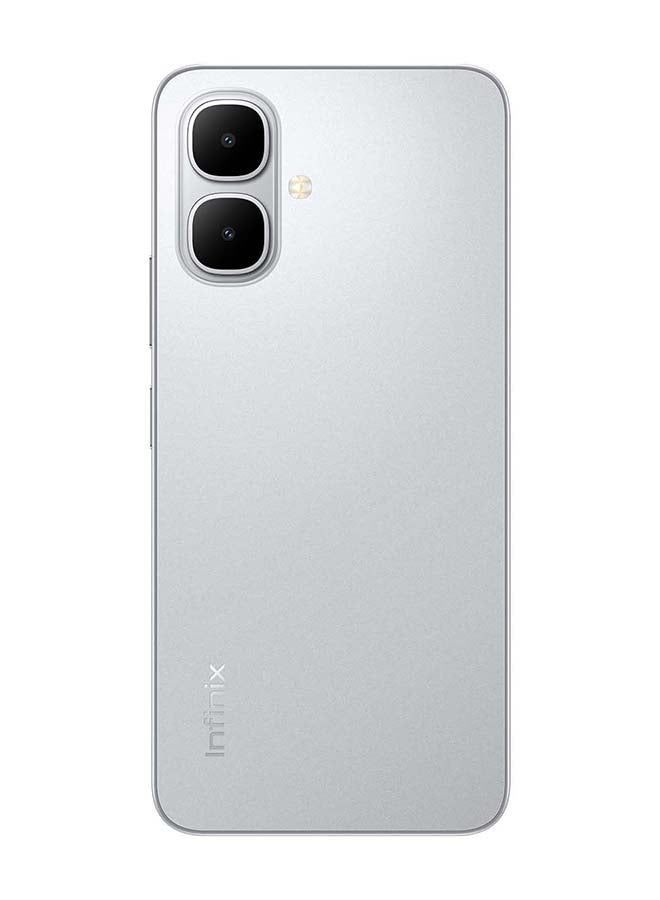 Infinix - Smart 10 Dual SIM  4GB+128GB Titanium Silver - KSA Version - Image 1