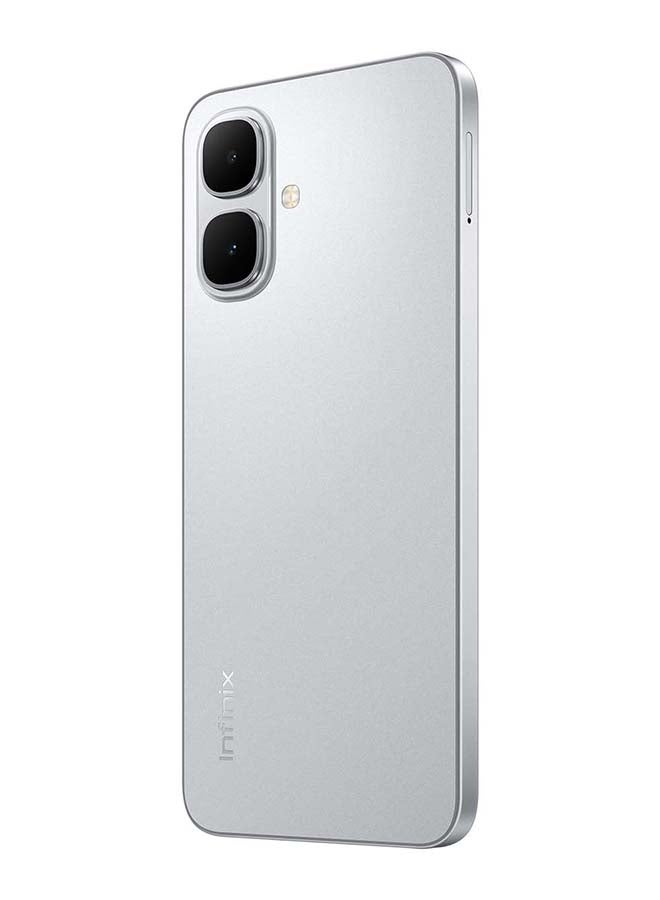 Infinix - Smart 10 Dual SIM  4GB+128GB Titanium Silver - KSA Version - Image 1