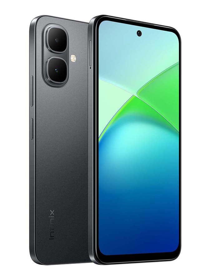 إنفينيكس - Smart 10 Dual SIM 4GB+128GB Sleek Black - KSA Version - Image 1